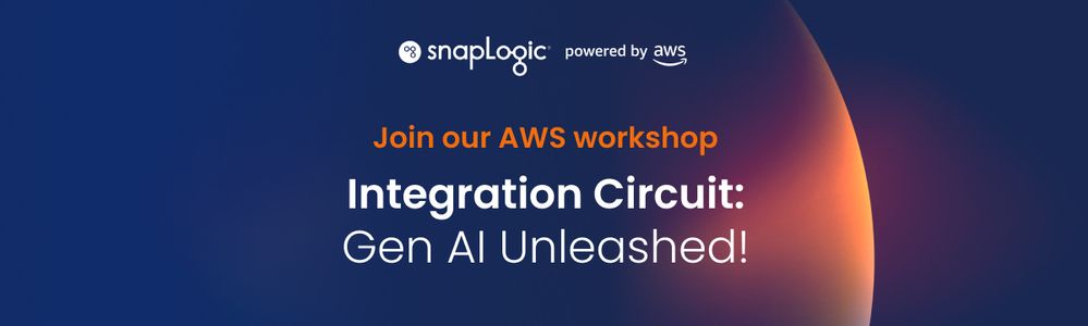 MAY 14, 2024: SnapLogic Gen AI Workshop at the AWS Office in Chicago