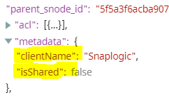 Snaplogic_Metadata