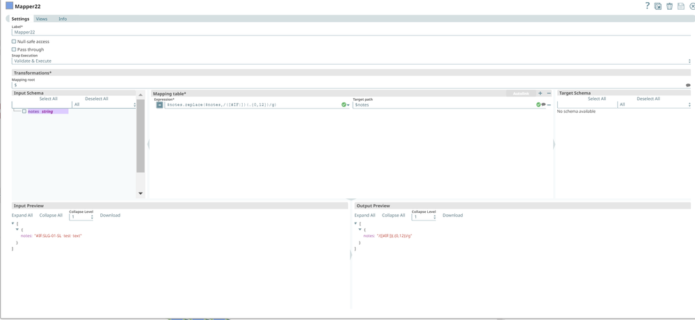 Solved Map Expression Regex SnapLogic Integration Nation 16522   Large