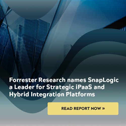 Forrester Research names SnapLogic a Leader for Strategic iPaaS and Hybrid Integration Platforms.